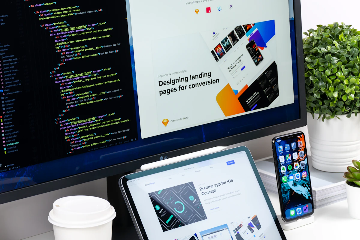 Web Development project example