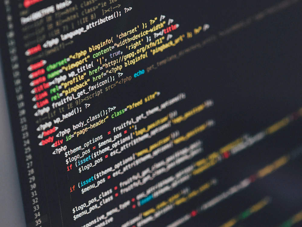 Web Development project in progress