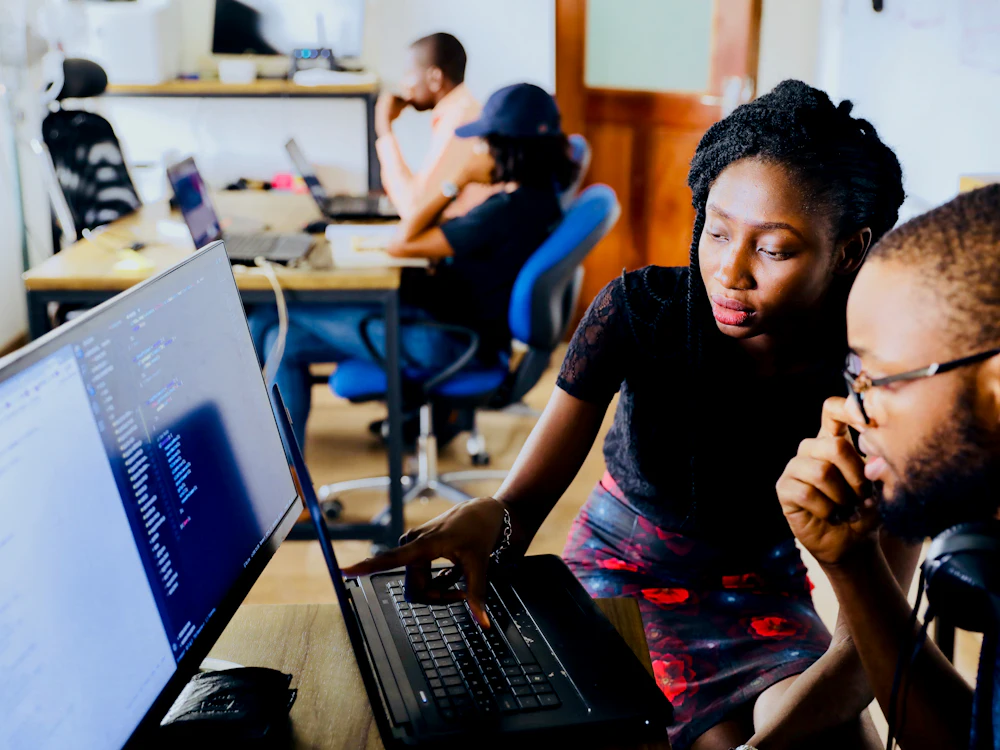 Discussing a web development project